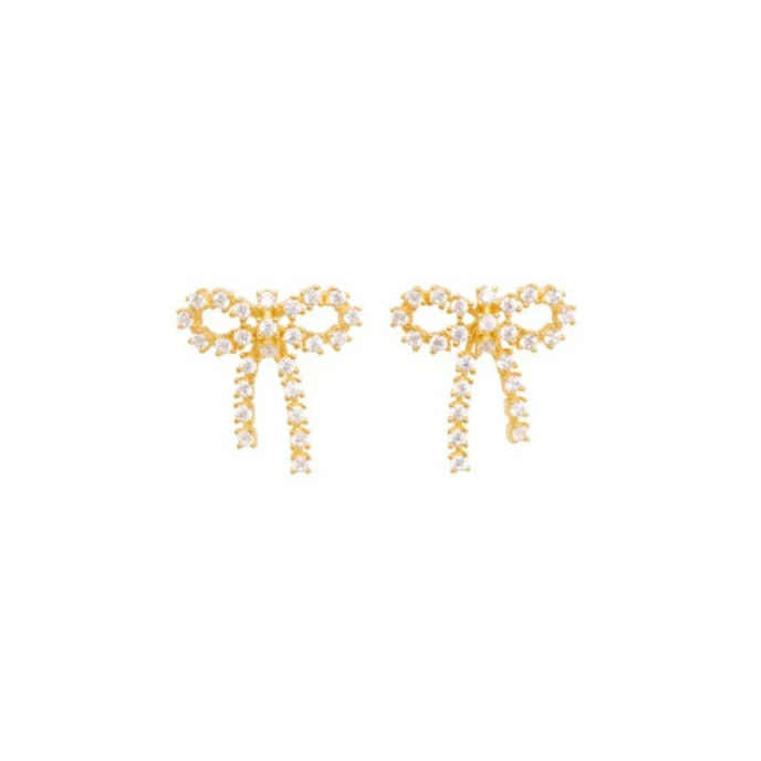Pico Arco Small Crystal Studs